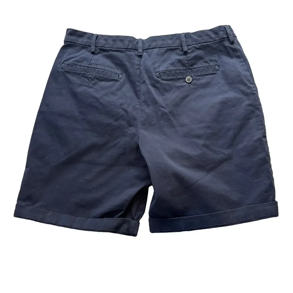 Izod Saltwater Shorts Stretch Men's 34 x 9.5 Beige